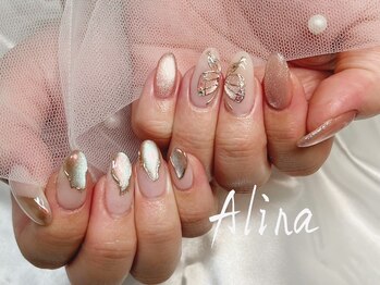 エリナネイルサロン池袋(Alina Nail Salon)/蝶々ネイル