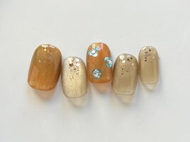 フラワーホロネイル