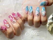 アリィ(Ali'i)/～ハイビスカスネイル～