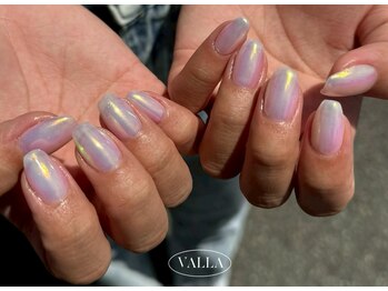 サンカリネイル バイ ヴァラ 新居浜 船木店(sankari nail by VALLA)/韓国発VALLANAILオーロラミラー