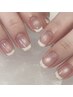 【Hand】フレンチネイル (マグネットベース) ¥8000