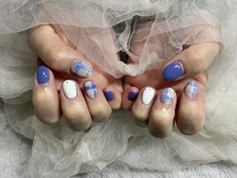 チェックネイル