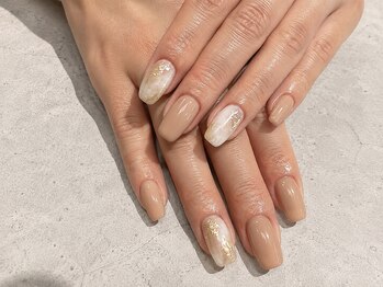 ビューティーサロン ココ多治見店(Beauty salon COCO)の写真/【オフ込み★お好きなアート2本￥4200】持ち込みアートOK◎ネイル初心者の方でもしっかり理想の指先に★