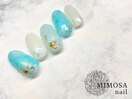 華やか水面アートデザイン