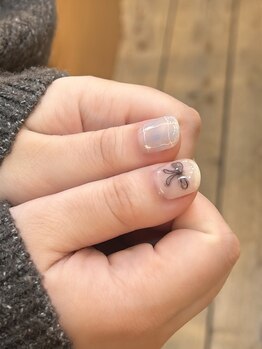 ゆる手描きリボン