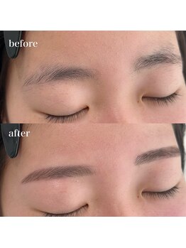 アイブロウドット 姫路(iBROW.)/美眉スタイリング☆befor⇒after