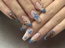 シェル トウキョウ(SHELL TOKYO)/海外ネイル レオパード スター