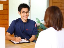 丁寧なヒアリングを実施し、施術します