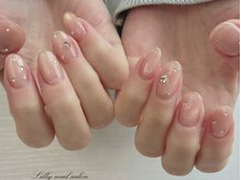 キラキラマグネットネイル