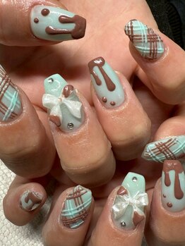 nail salon LibeiL【4/1 OPEN(予定)】の写真/【デザイン持込みOK★】長さ出し対応可能◎やり放題メニューでこだわり派のあなたも大満足の指先に♪