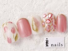 アイネイルズ 新宿店(I nails)/ニュアンスチューリップ