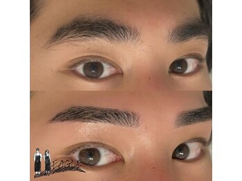 イーグル 錦糸町店(EAGLE)/メンズストレート眉/メンズ眉毛