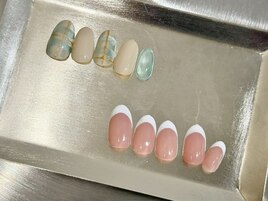 チェックネイルデザイン