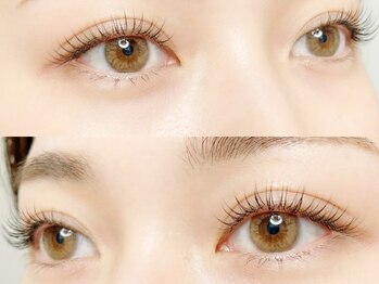 Platine白金高輪【眉毛/まつげパーマ/LEDマツエク】【3/2 NEW OPEN(予定)】の写真/最新LED×高持続フラットラッシュで叶える圧倒的キープ力☆華やかで美しい目元をずっと◎