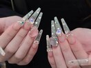 クリアネイル、ロングネイル