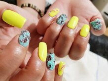 キープ ネイルサロン(KEEP)/リアルチョコミント♪