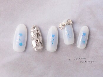 サンミーゴネイル 神戸店(Sunmego Nail)/【Hand/ア-ト】リボンネイル