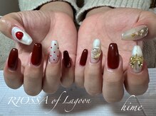 リオッサ オブ ラグーン(RIOSSA of Lagoon)/ガーリークリスマスネイル