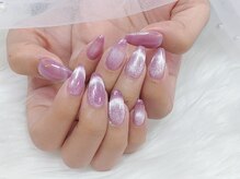 ユナビ 池袋東口店(Yunabi)/チーク×マグネットネイル