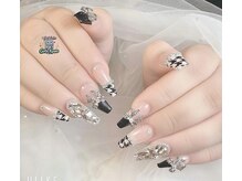 ゴテかわ(GOTE KAWA)/埋め尽くし、アートネイル