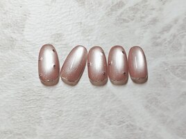 シンプルドットネイル