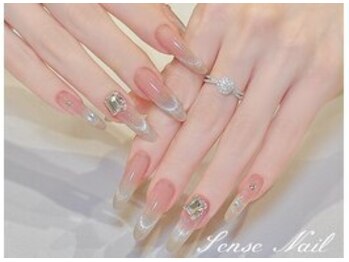 Sense Nail錦糸町店～ワンホン・長さだし・フィルイン～【11/1　OPEN（予定）】の写真/ちゅるんと艶めく韓国・ワンホンネイル◆好きな甘さで、自分らしく