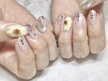 ジーエスネイル(GS NAIL)/ひまわりネイル♪