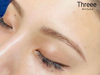 スリーネイルプラスアイラッシュ(Threee Nail+Eyelash)/アイブロウWax+3DBROW/アーチ眉