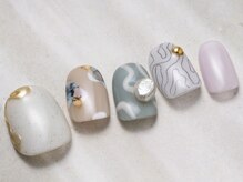 アイネイルズ 天神今泉店(I-nails)/【maya.h】淡色ニュアンス