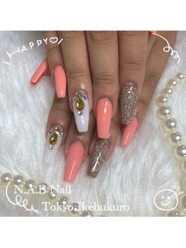 エヌエービー(N.A.B.)/夏ネイル