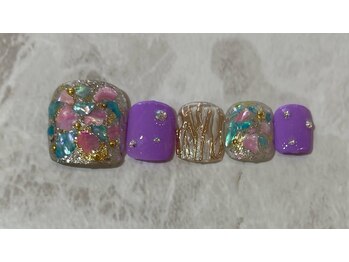 ネイルサロン ジュレ(Nail Salon jurer)/FOOT定額デザイン¥8800