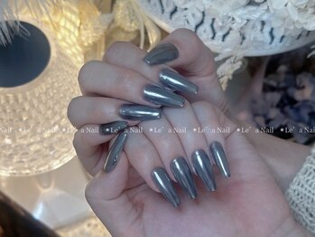 レアネイル 渋谷店(Le’a nail)/ミラーネイル☆