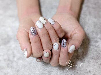 ワイネイル(Y.nail)/インド刺繍ネイルデザイン