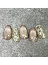 ネイルアンドアイラッシュ アール(ar)/季節のトレンドコース