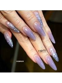 シアーパープル×ミディアム
