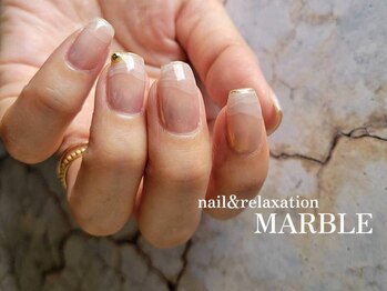 ネイルアンドリラクゼーション マーブル(MARBLE)の写真/セラピストの知識×ネイリストの技術で、根本から美しく♪いつ見ても綺麗な爪に◎【メンズも歓迎♪】