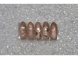 バレンタインマグネットネイル