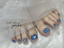 【foot】水色マグネット