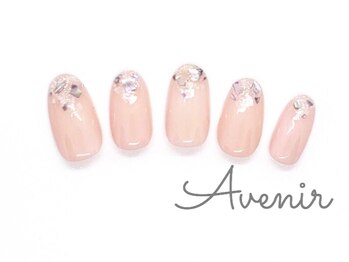 アヴィニール 表参道(Avenir)/大人シェルネイル☆ブライダル