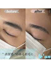 ルアン 六本木店/メンズ美眉毛スタイリング