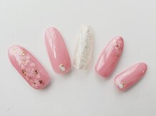 ビーケア 自由が丘店(B.care)/フラワーネイル￥6480