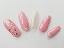フラワーネイル￥6480