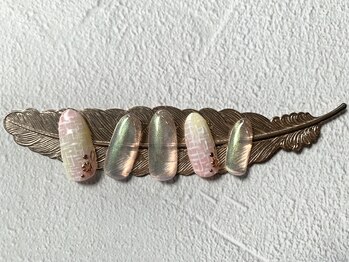 ラウレアルア(Laure’a lua)/春ツイードネイル