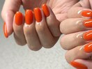 Clear vivid orange