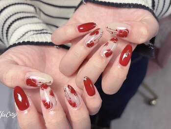 シスターネイル(Sister nail)の写真/【ケア重視◎】爪が薄い方や折れやすい方必見☆メニュー価格＋1,000円（10本）で自爪のかたち改善！