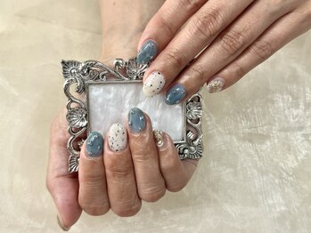 ヒラソルネイル(Girasol nail)/爽やか&クリアデザイン