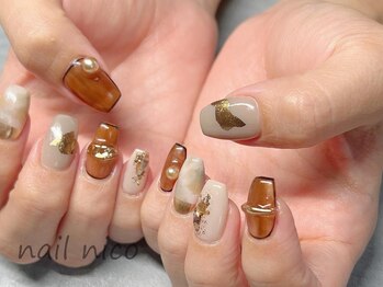 ネイルニコ(nail nico)/スタイリッシュな秋ネイル