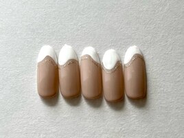 ニュアンスフレンチネイル