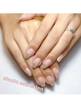 オルオル(OluOlu)/ワンカラー×ラメグラデ