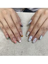 ネイルサロン ドレス(Nail Salon Dress)/【谷口】アシンメトリーネイル